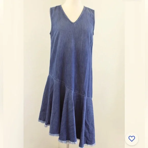 sachin and babi light blue dress Ophelia Oversized Denim Dress main image 0